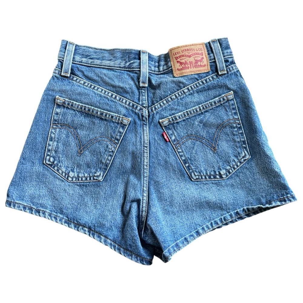 Levi's Blue Denim Jean Shorts